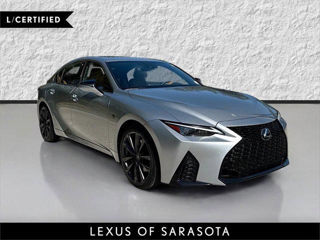 used 2025 Lexus IS 350 car, priced at $45,702