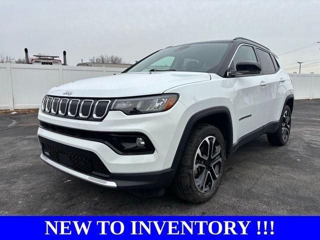 used 2022 Jeep Compass car, priced at $22,618