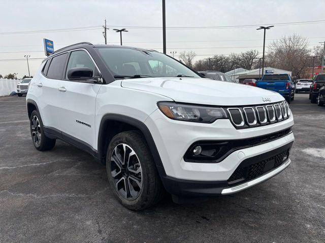 used 2022 Jeep Compass car, priced at $22,618