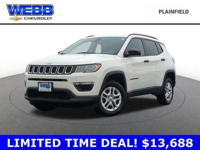 used 2018 Jeep Compass car, priced at $13,688