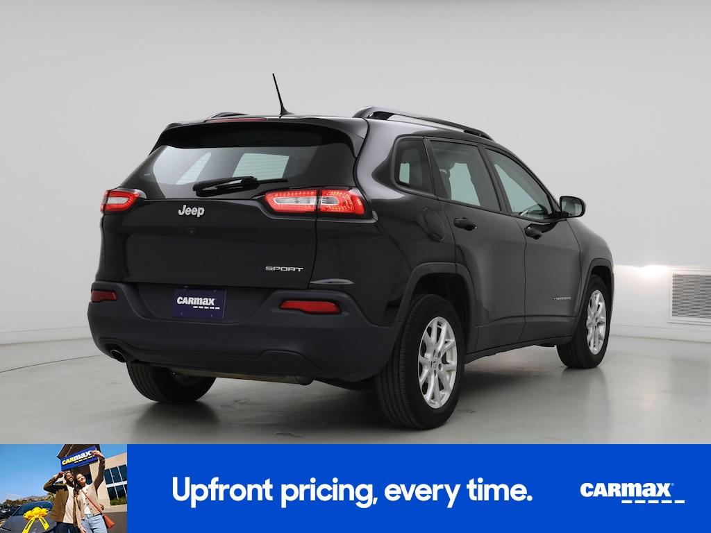 used 2015 Jeep Cherokee car, priced at $13,998