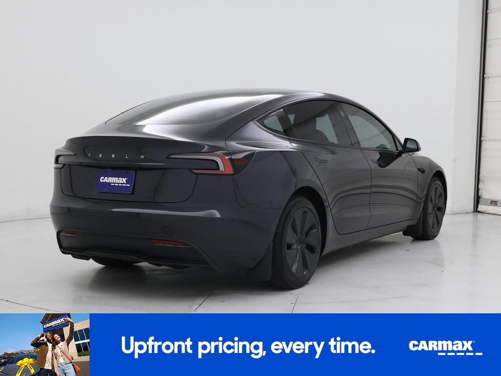 used 2024 Tesla Model 3 car, priced at $37,998