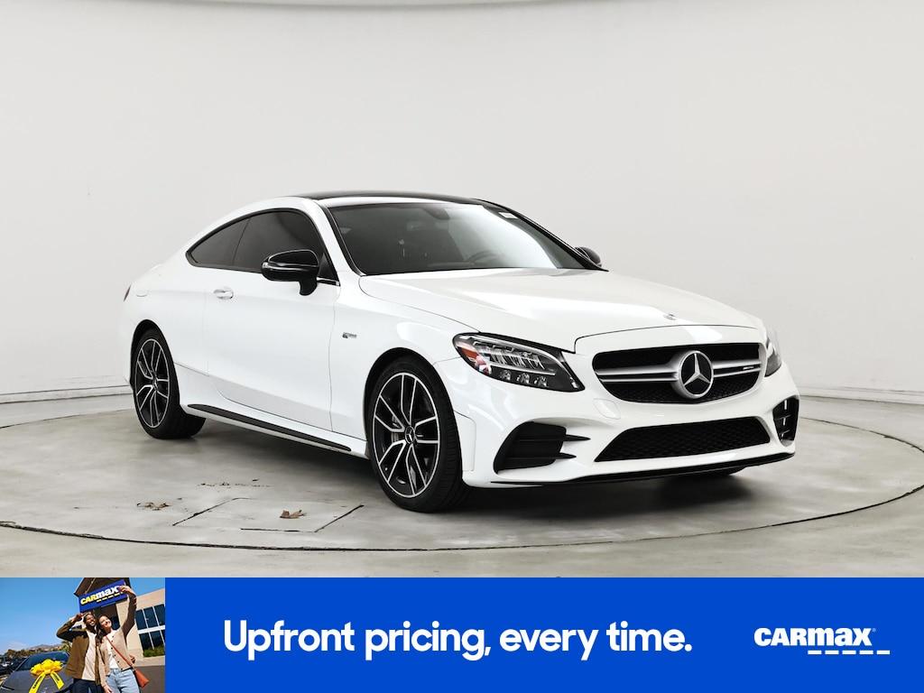 used 2021 Mercedes-Benz AMG C 43 car, priced at $32,998