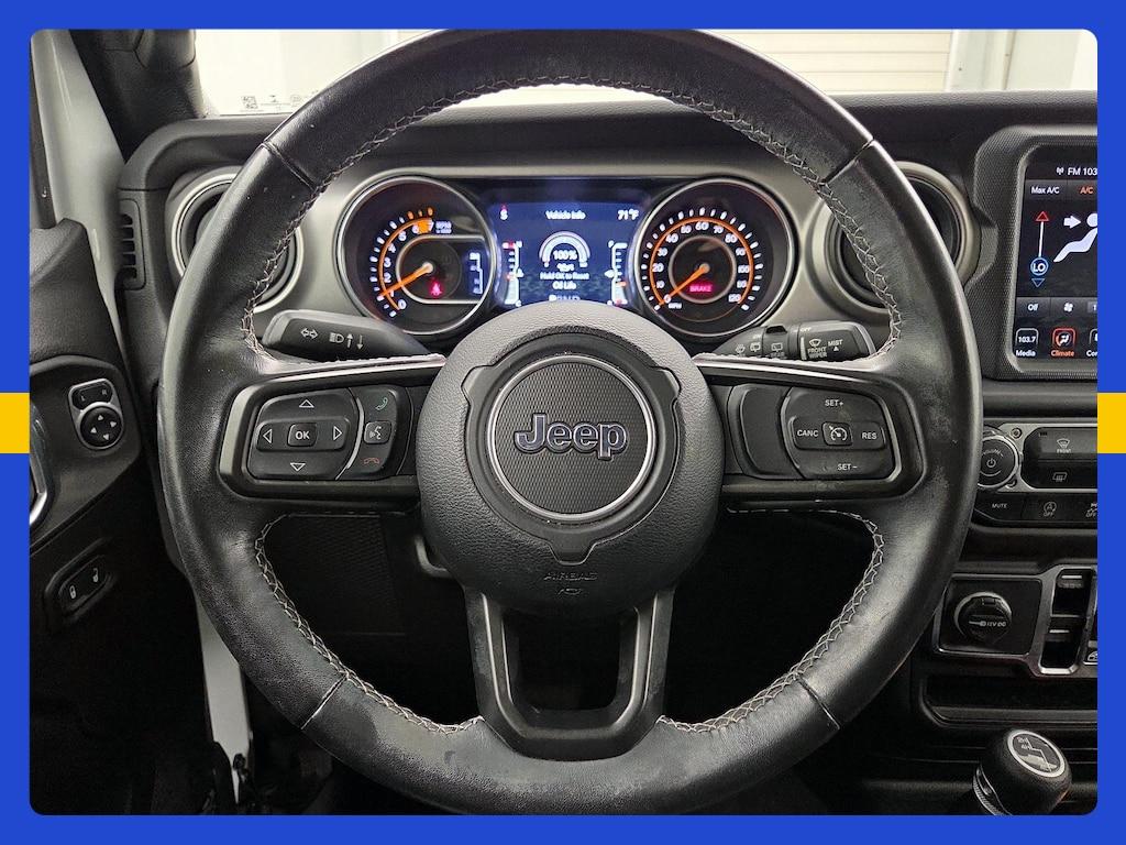 used 2021 Jeep Wrangler car, priced at $30,998