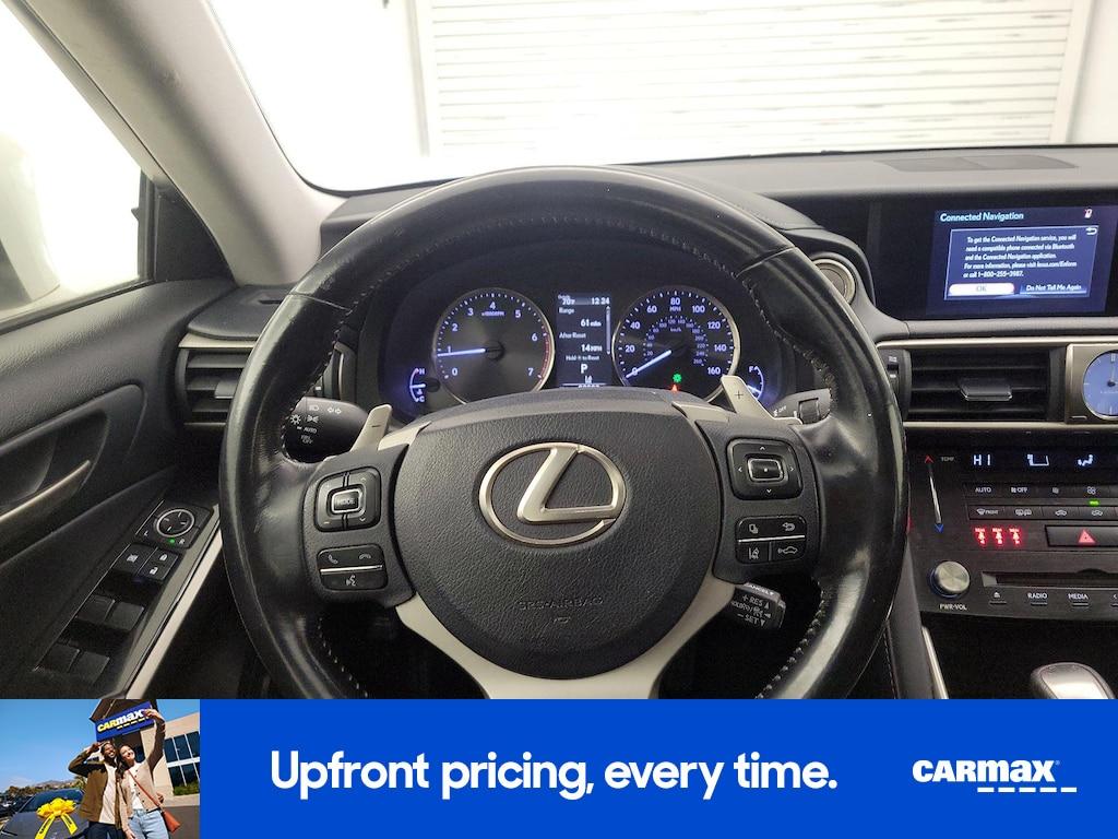 used 2017 Lexus IS 200t car, priced at $20,998