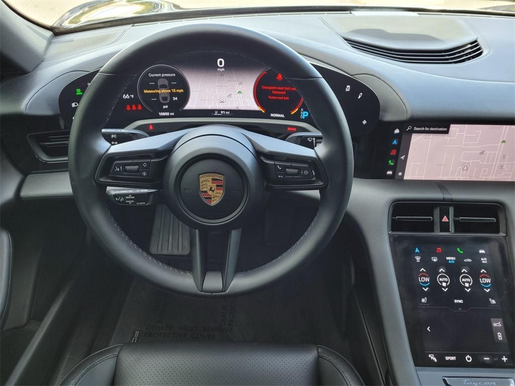 used 2021 Porsche Taycan car, priced at $51,695