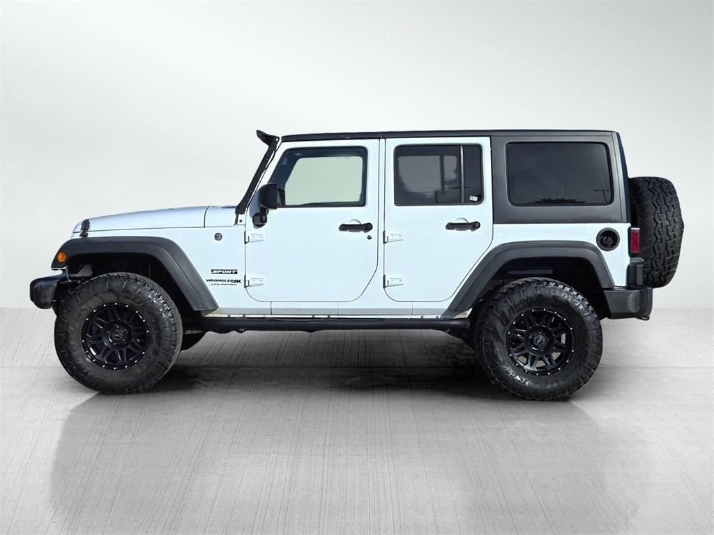 used 2018 Jeep Wrangler JK Unlimited car, priced at $20,995