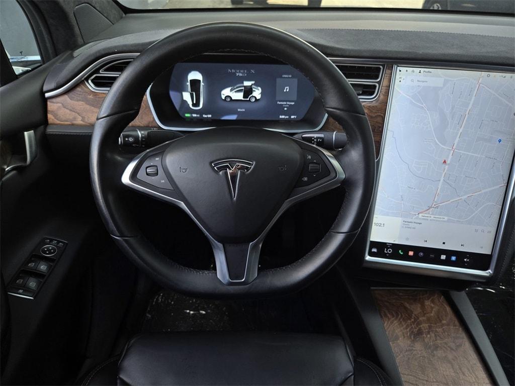 used 2017 Tesla Model X car, priced at $23,995
