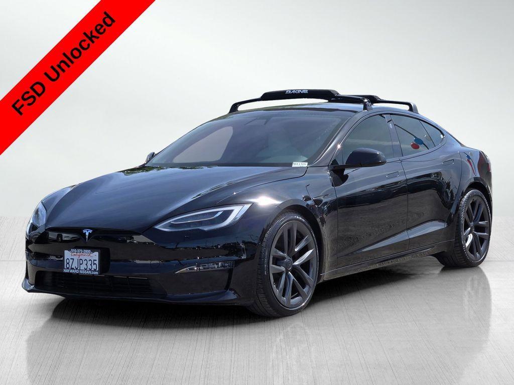 used 2022 Tesla Model S car, priced at $46,795