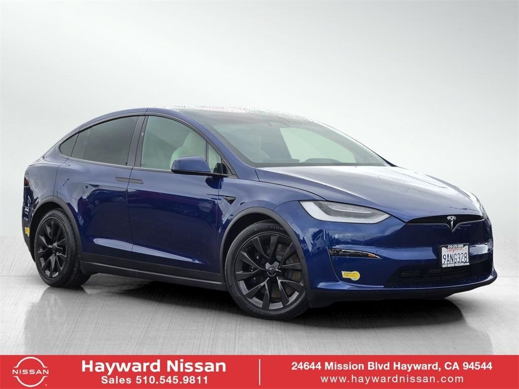 used 2022 Tesla Model X car, priced at $54,995