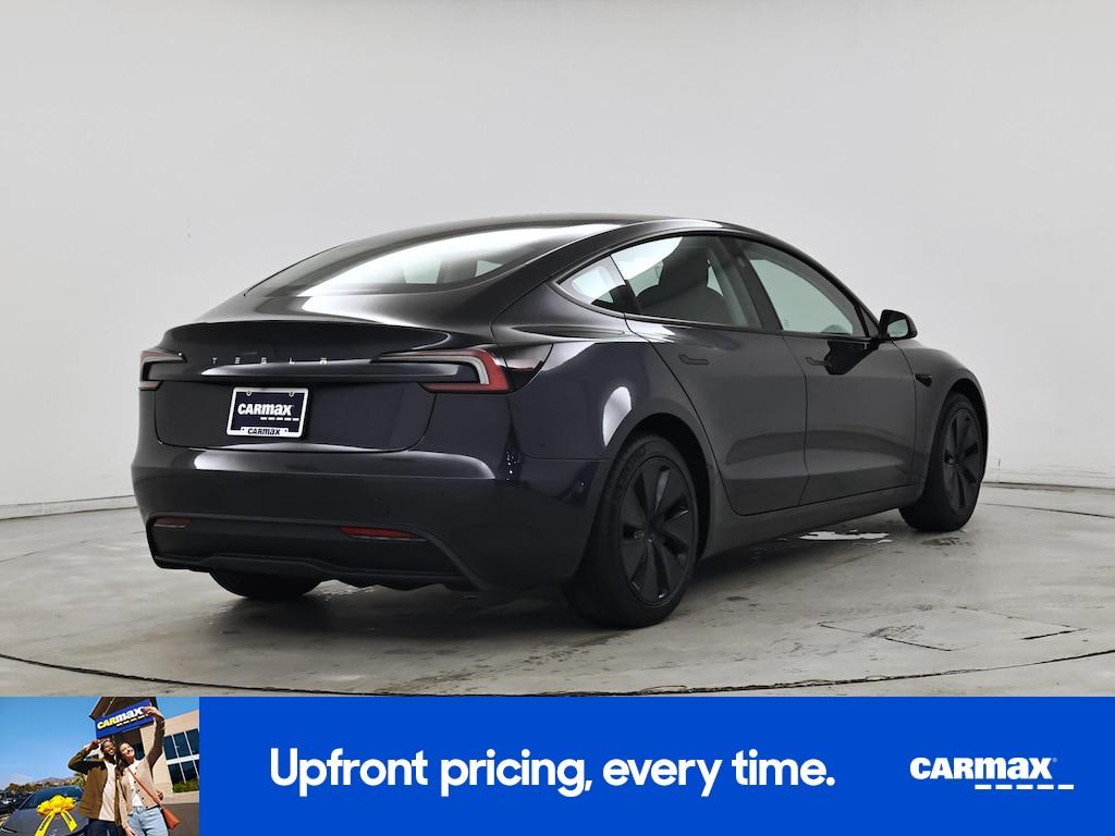used 2025 Tesla Model 3 car, priced at $37,998