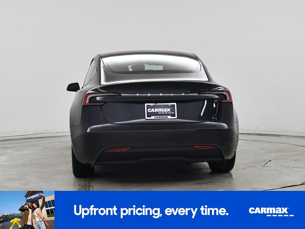 used 2025 Tesla Model 3 car, priced at $37,998