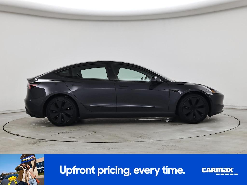 used 2025 Tesla Model 3 car, priced at $37,998