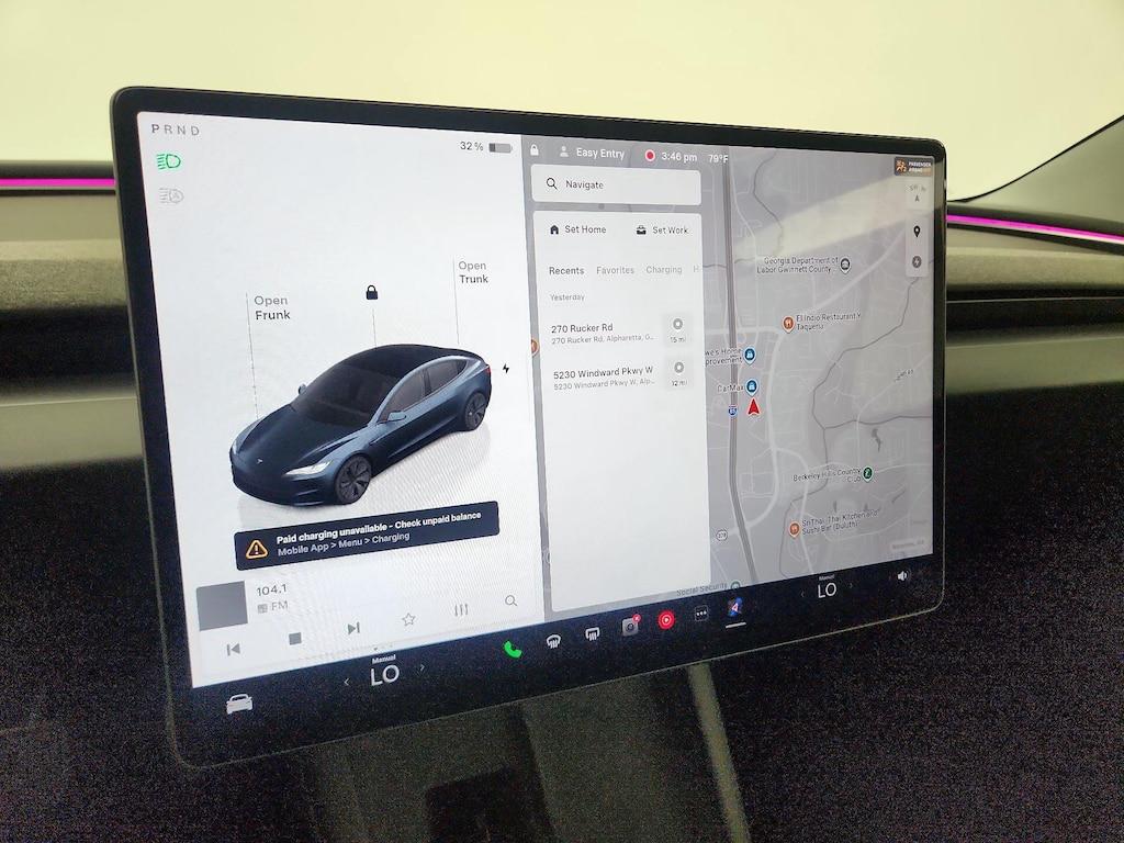 used 2025 Tesla Model 3 car, priced at $37,998