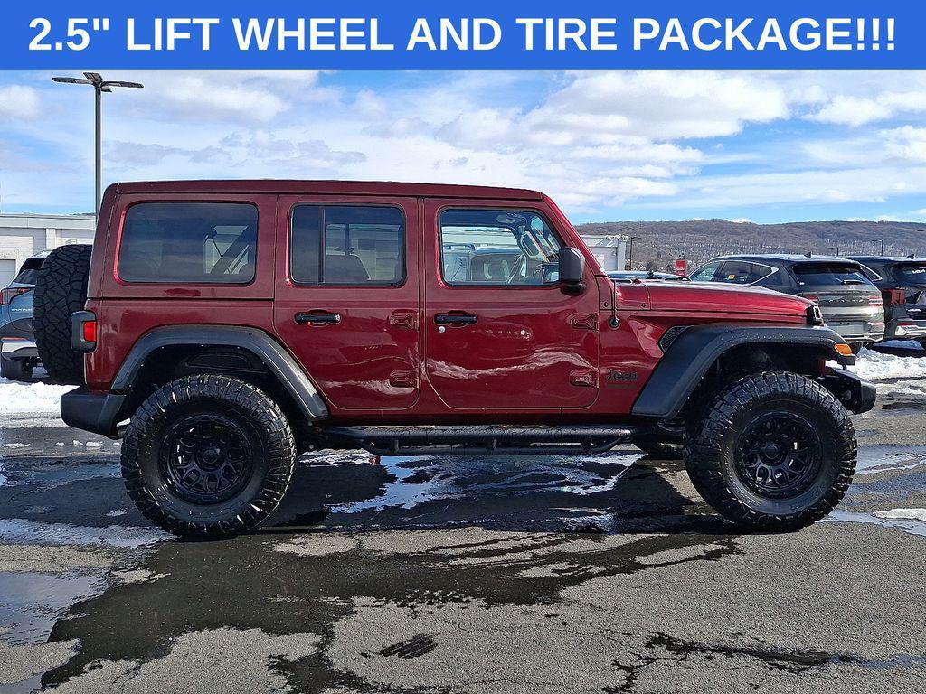 used 2022 Jeep Wrangler Unlimited car, priced at $28,999