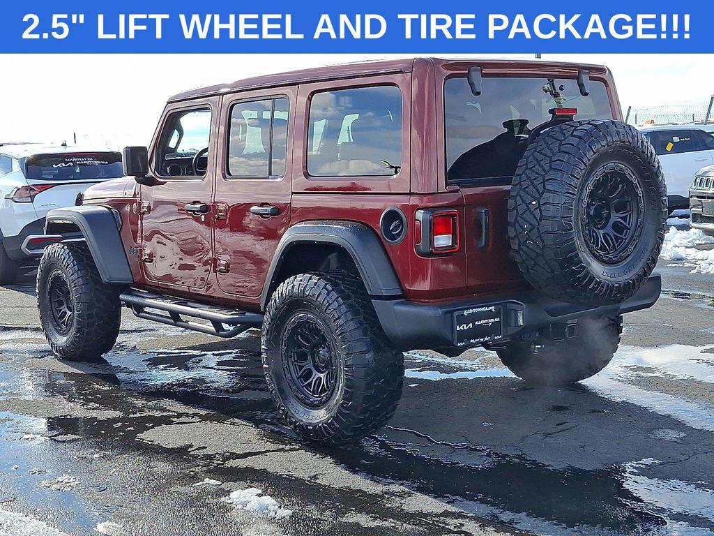 used 2022 Jeep Wrangler Unlimited car, priced at $28,999