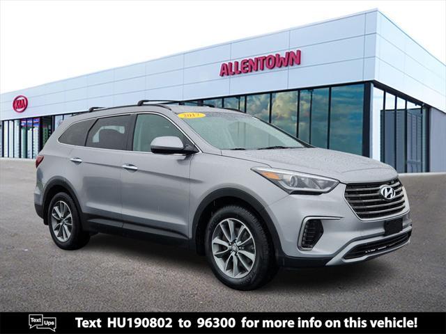 used 2017 Hyundai Santa Fe car, priced at $12,904