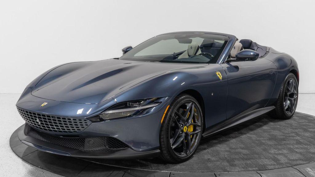 used 2025 Ferrari Roma Spider car, priced at $317,500