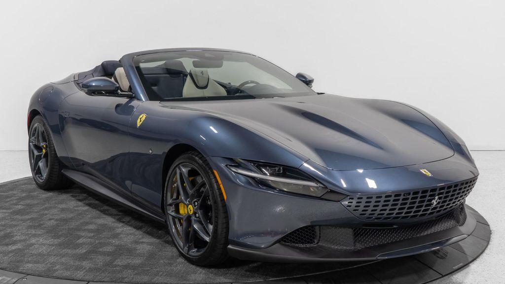 used 2025 Ferrari Roma Spider car, priced at $317,500