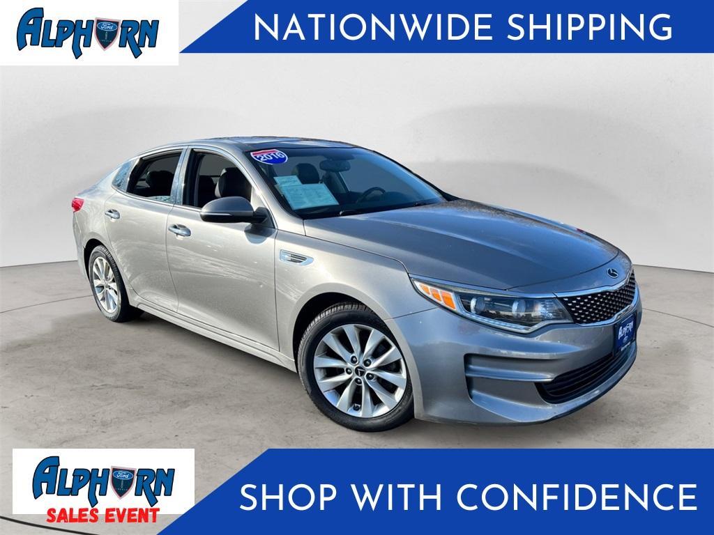 used 2016 Kia Optima car, priced at $12,000