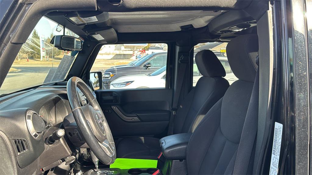used 2014 Jeep Wrangler car, priced at $13,000