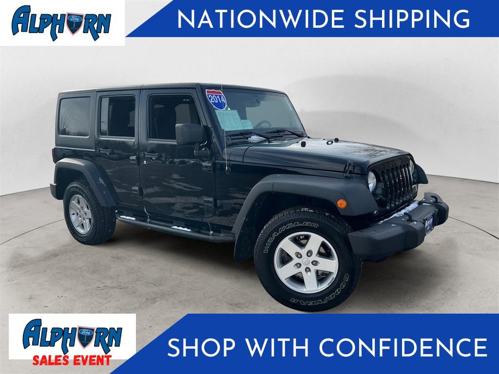used 2014 Jeep Wrangler car, priced at $13,000