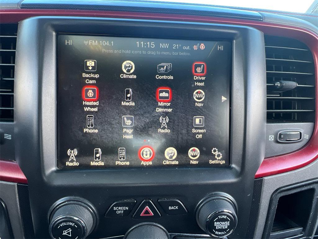 used 2017 Ram 1500 car, priced at $22,500