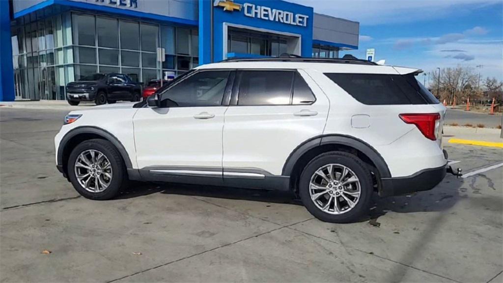 used 2022 Ford Explorer car, priced at $23,749
