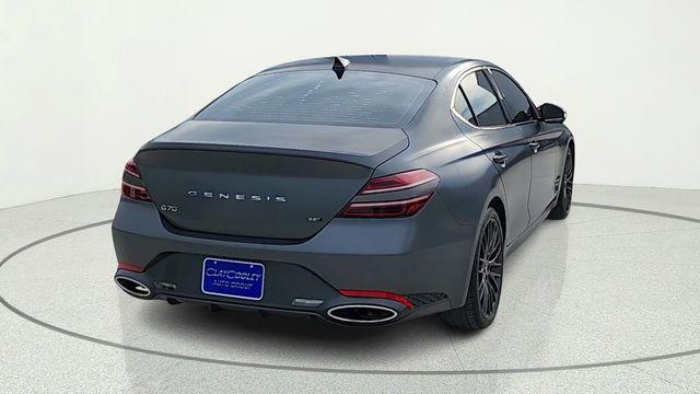 used 2022 Genesis G70 car, priced at $30,257