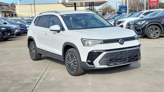 new 2025 Volkswagen Taos car, priced at $24,850