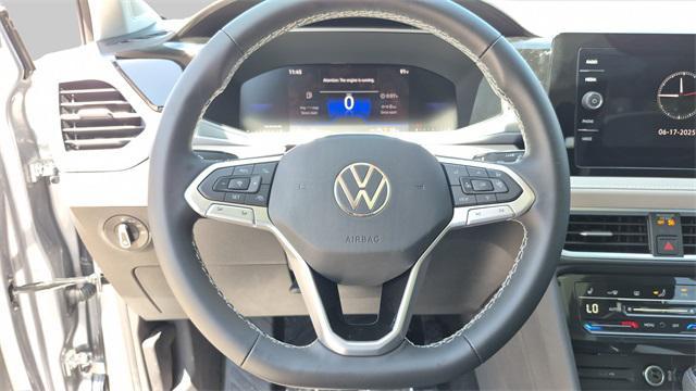 new 2025 Volkswagen Taos car, priced at $26,823