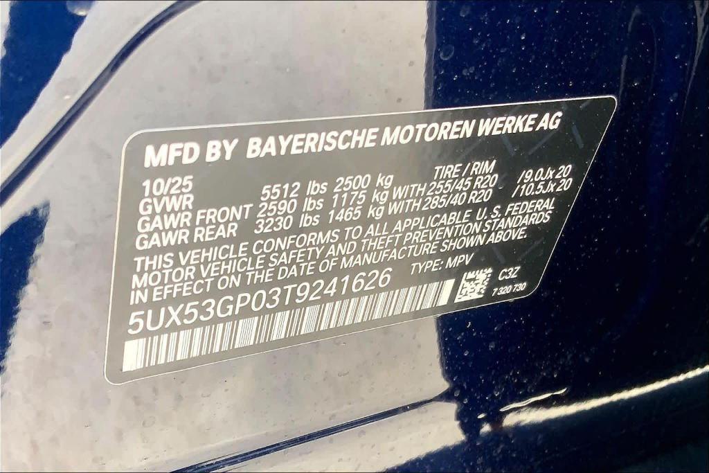 new 2026 BMW X3 car, priced at $56,930