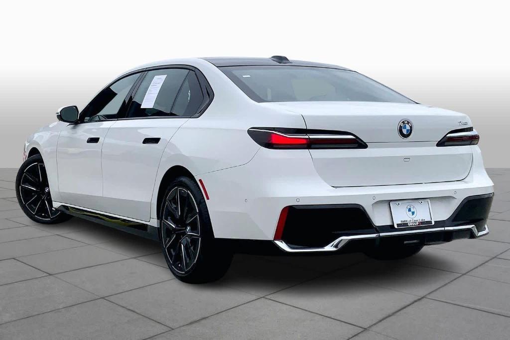 used 2024 BMW 740 car, priced at $69,999