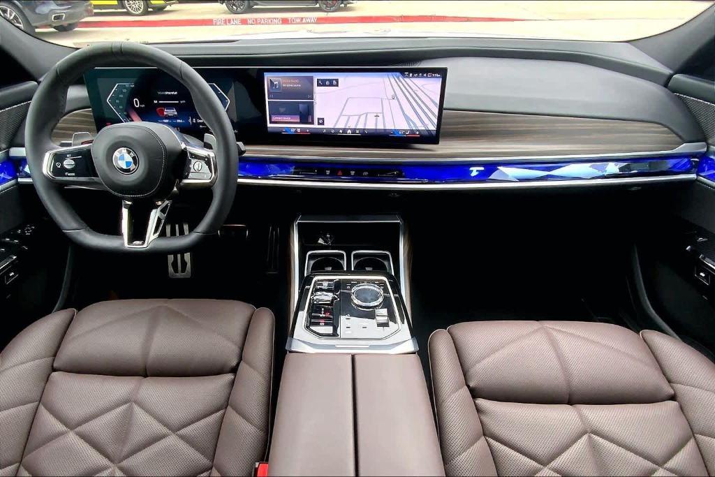 used 2024 BMW 740 car, priced at $69,999