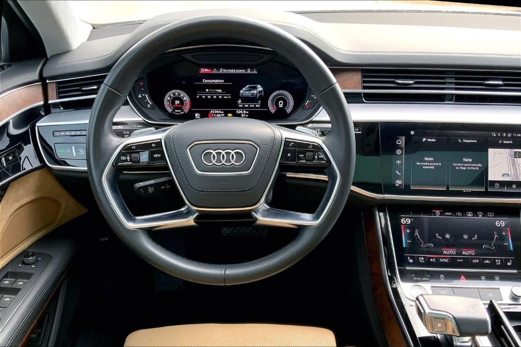 used 2021 Audi A8 car, priced at $36,900