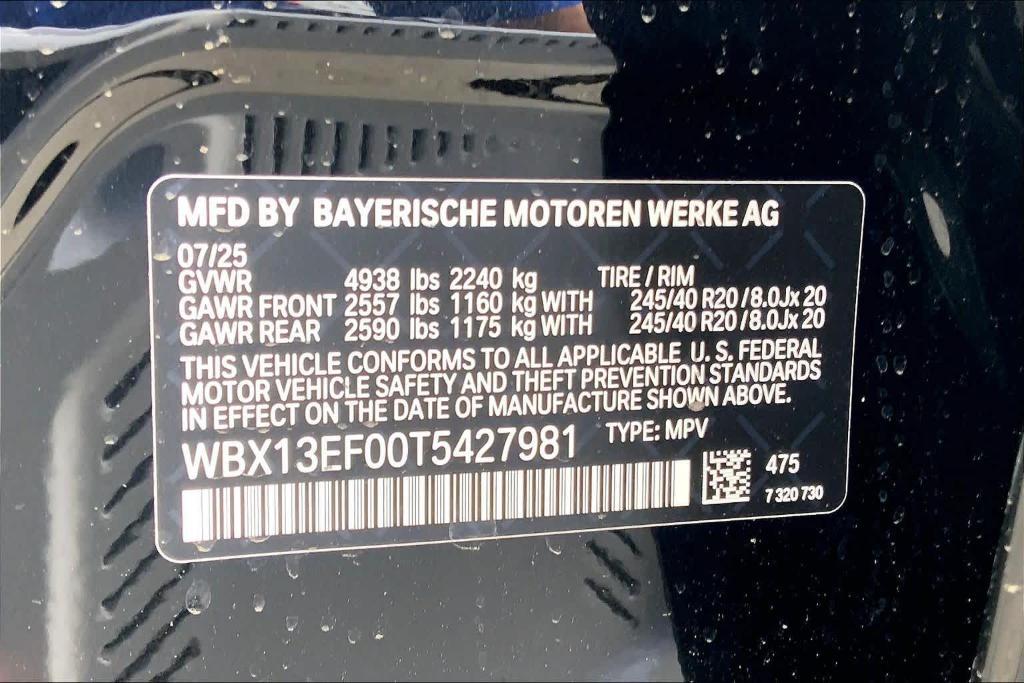 new 2026 BMW X1 car, priced at $49,999