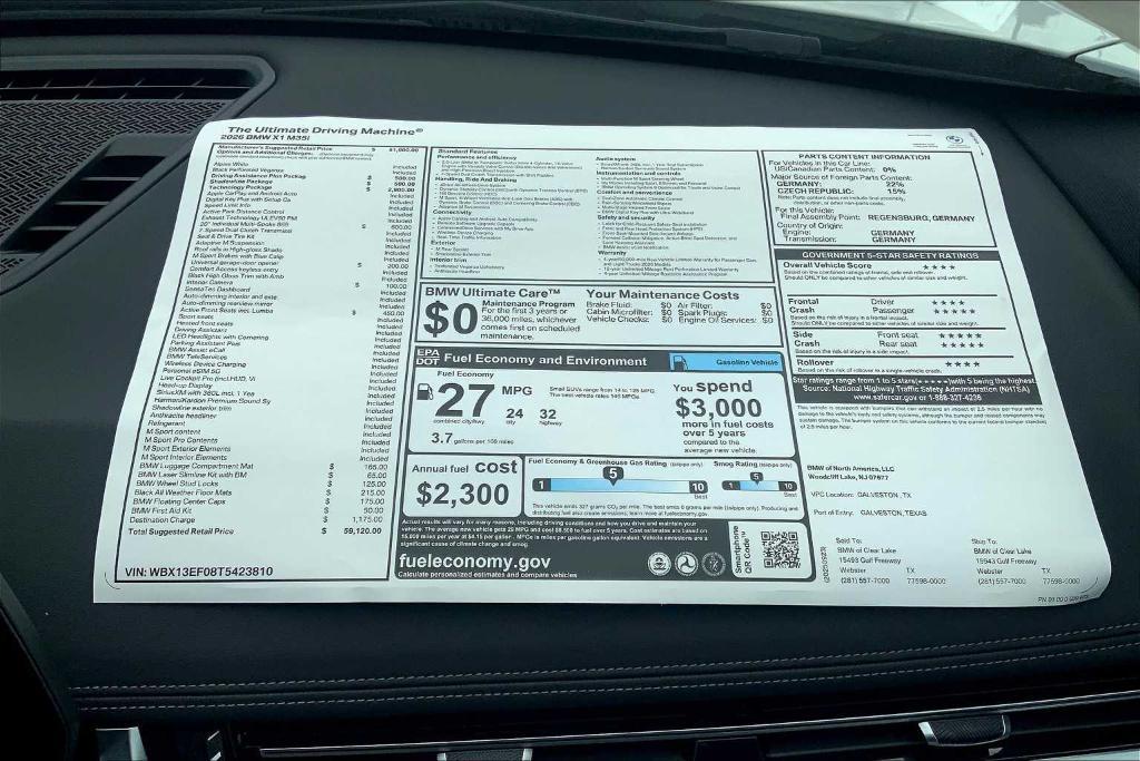 used 2026 BMW X1 car, priced at $51,975