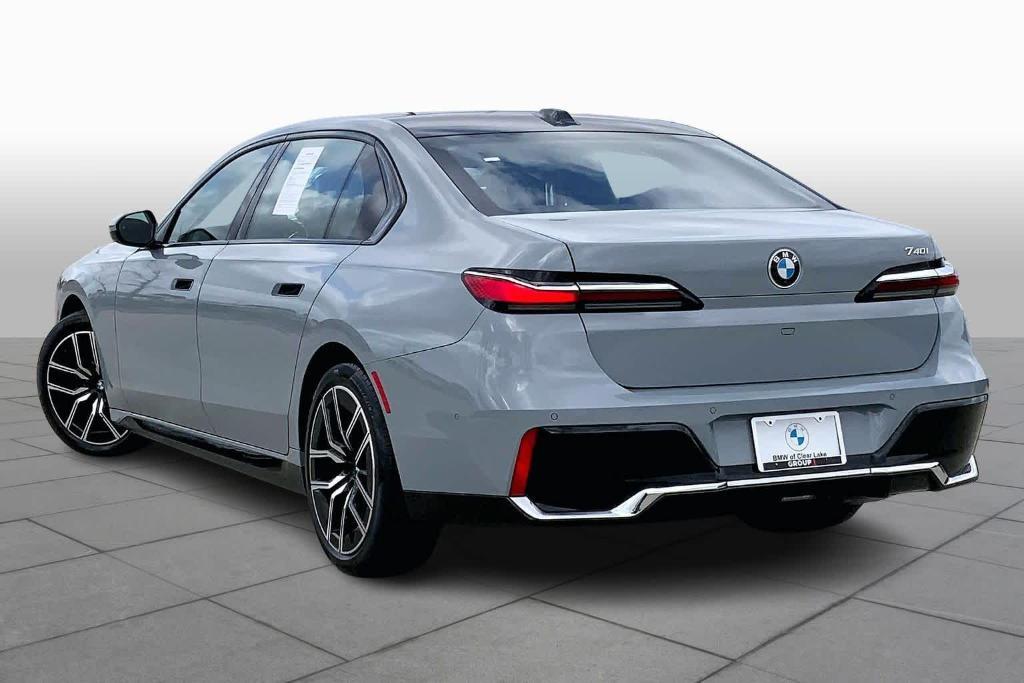 used 2025 BMW 740 car, priced at $71,900