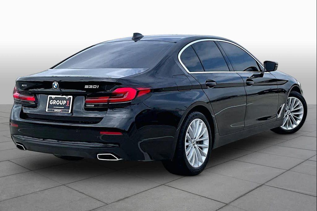 used 2023 BMW 530 car, priced at $35,224
