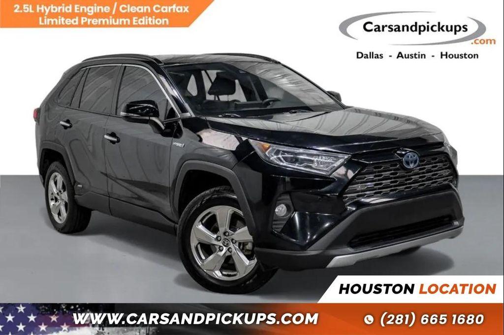 used 2021 Toyota RAV4 Hybrid car, priced at $25,995