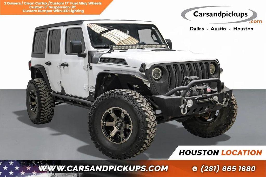 used 2018 Jeep Wrangler Unlimited car, priced at $31,995