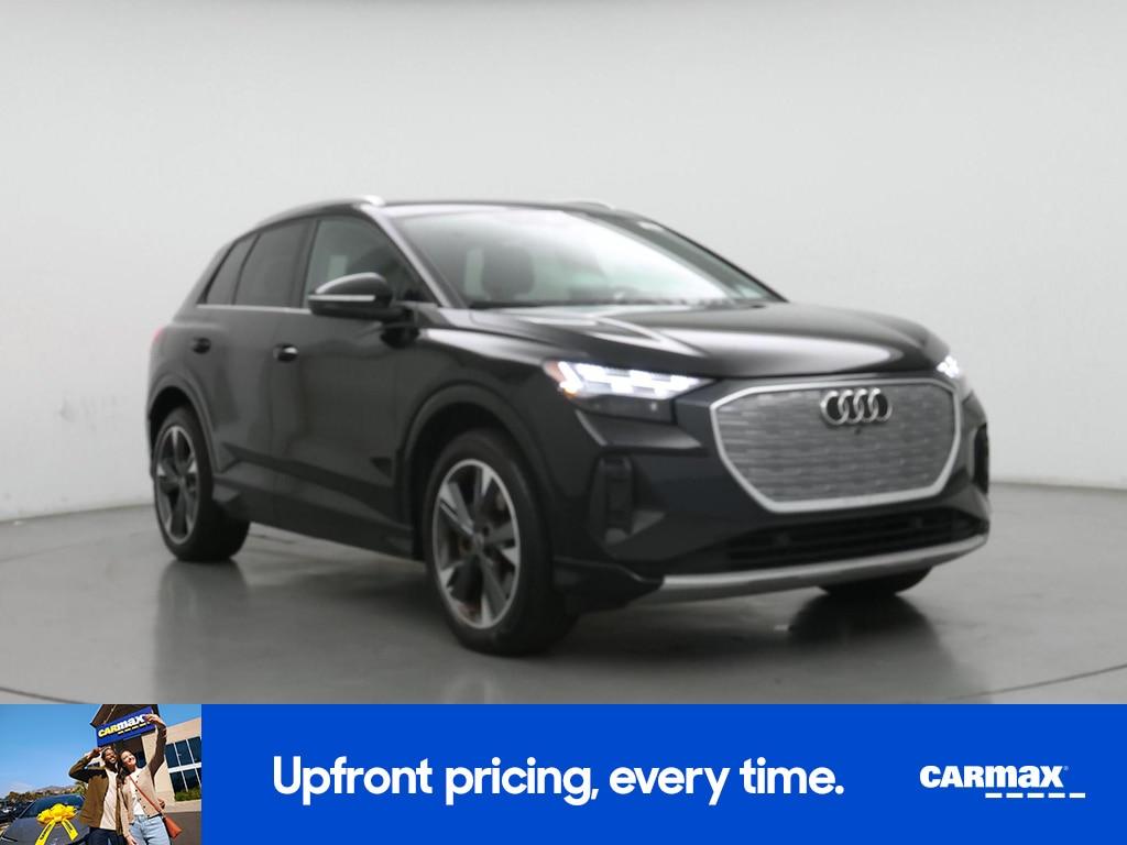 used 2022 Audi Q4 e-tron car, priced at $27,998