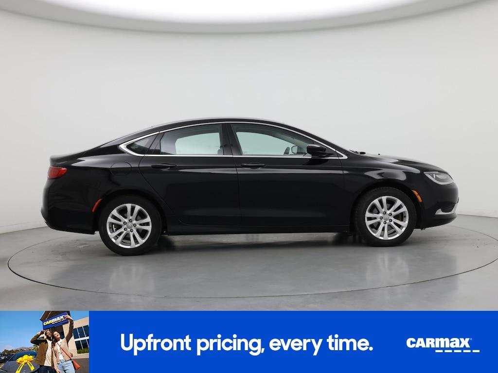 used 2016 Chrysler 200 car, priced at $10,998