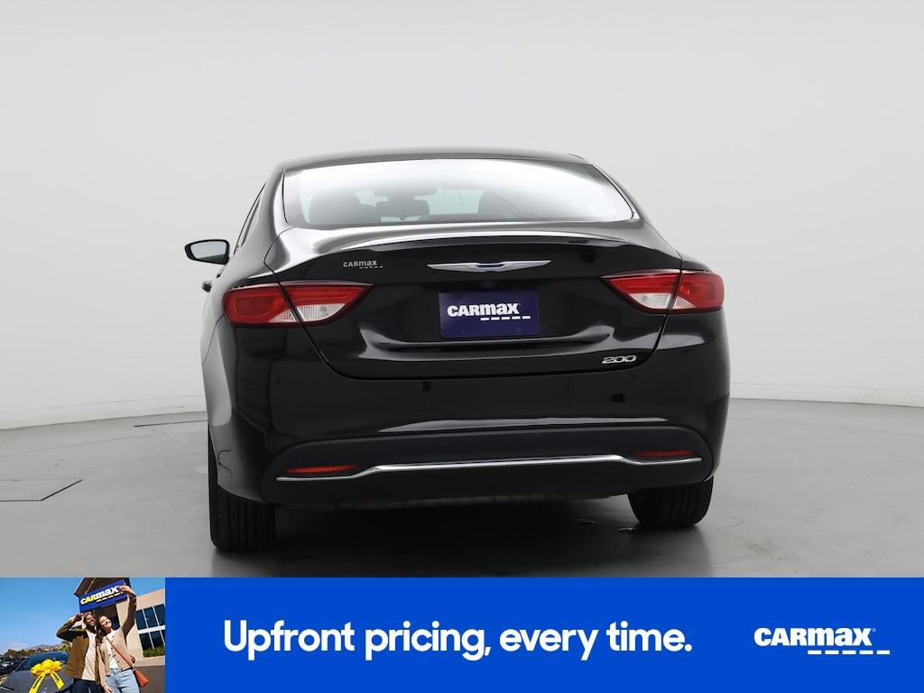 used 2016 Chrysler 200 car, priced at $10,998