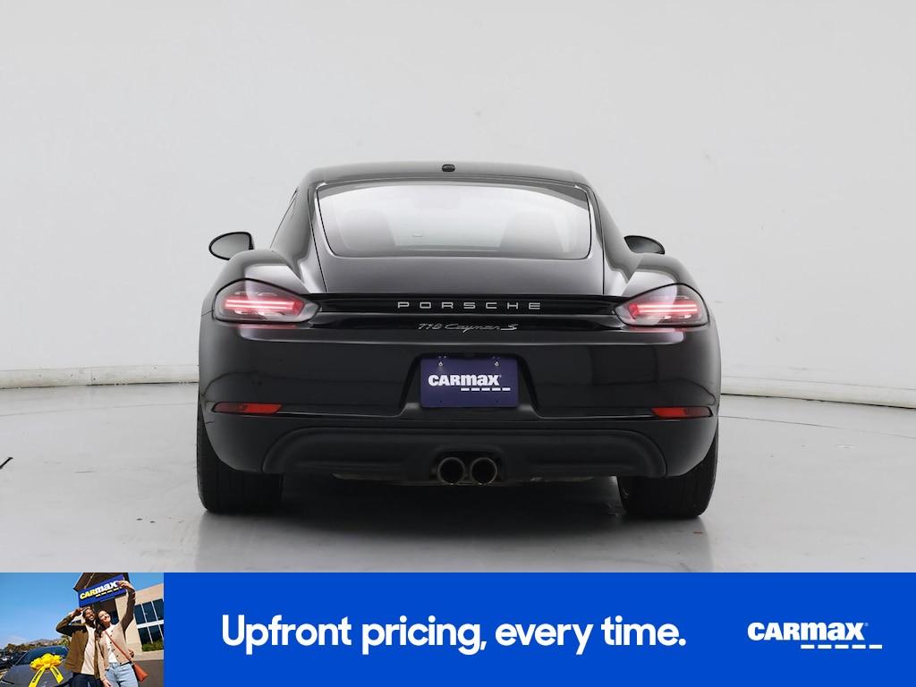 used 2017 Porsche 718 Cayman car, priced at $54,998