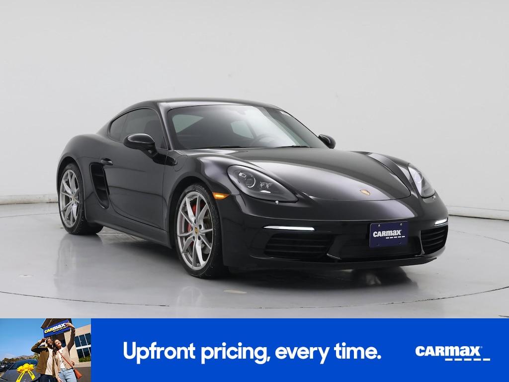 used 2017 Porsche 718 Cayman car, priced at $54,998