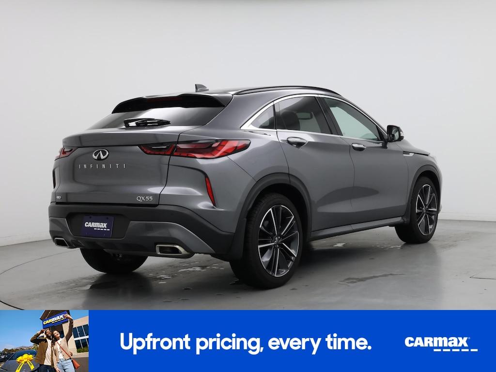 used 2023 INFINITI QX55 car, priced at $33,998