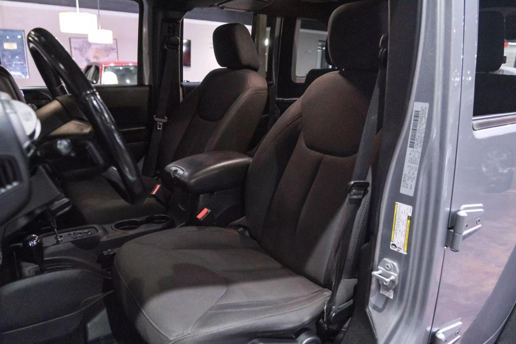 used 2018 Jeep Wrangler JK Unlimited car, priced at $19,500