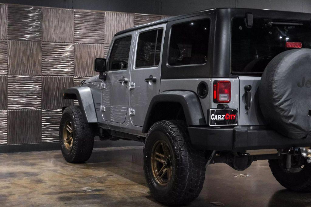 used 2018 Jeep Wrangler JK Unlimited car, priced at $19,500
