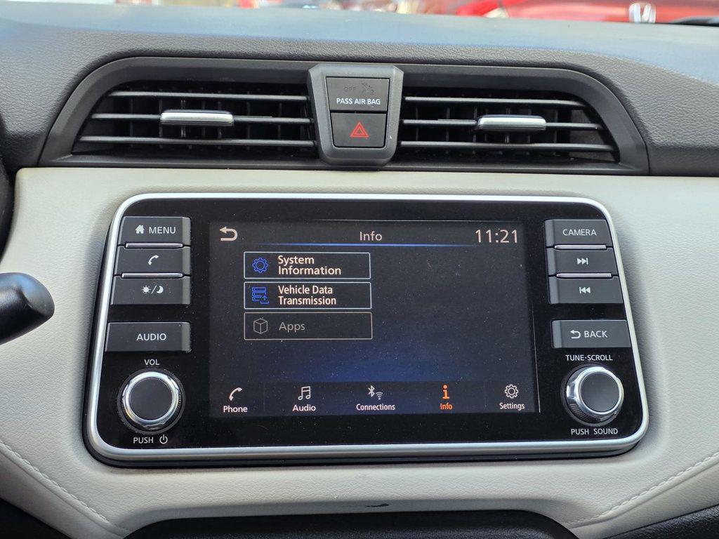 2021 Red Nissan Versa
